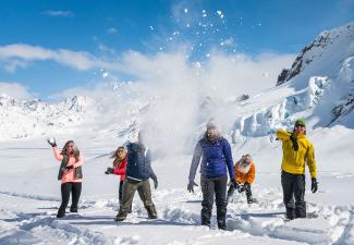 Snow party