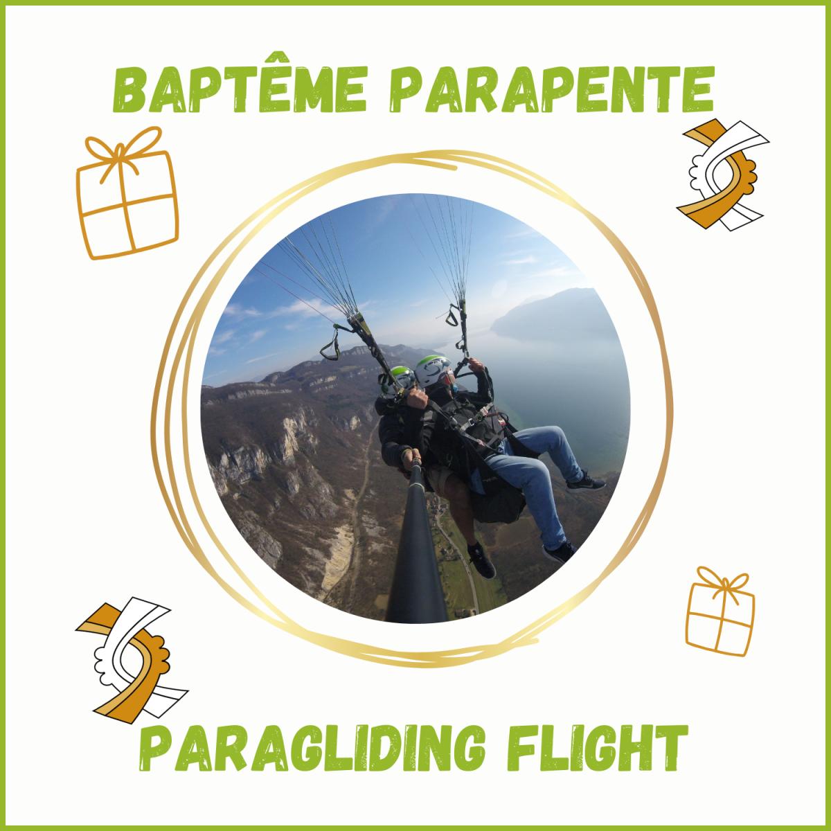 Bon cadeau - VOL EN PARAPENTE