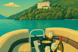 EVJF AIX LES BAINS - FONDUE BOAT