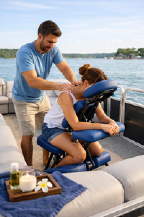 Nouveauté 2026 le massage AMMA disponible en séminaire et sur nos bâteaux en croisière