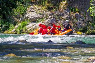 1. Rafting Isère : Baptism Child / Descent of the Gorges