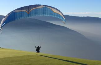 Option : Pictures + Movie paragliding flight