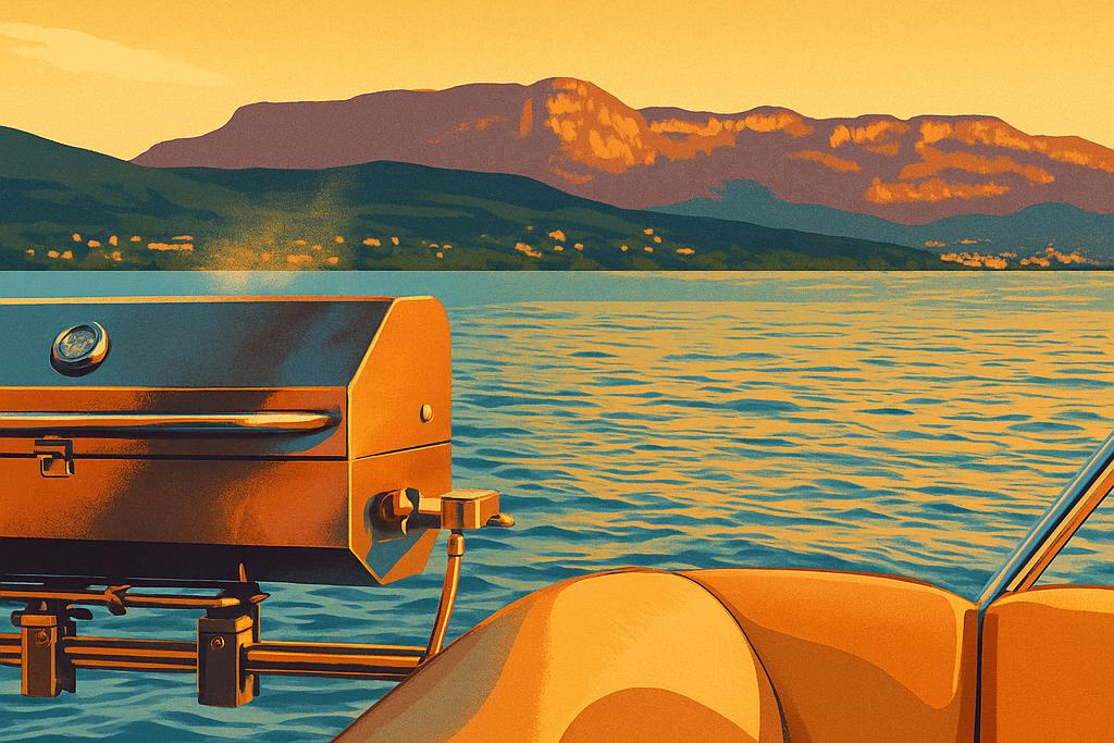 EVJF AIX LES BAINS - BBQ Boat