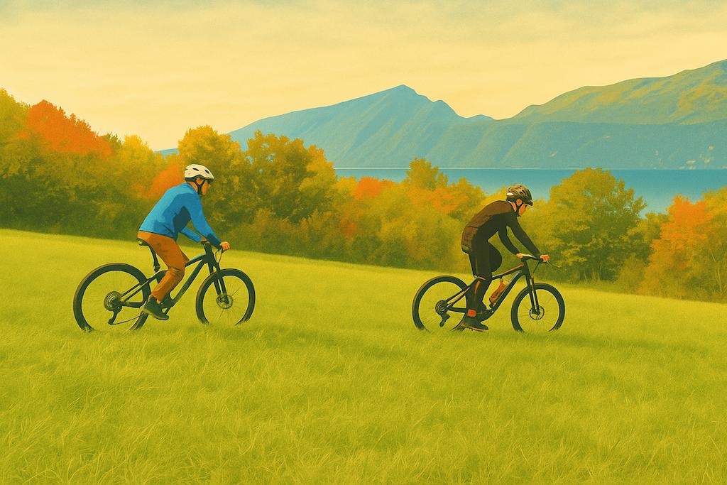 Electric mountain bike