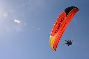 4. Paragliding tandem flight aix-les-bains performance