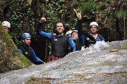 séminaire incentive canyoning